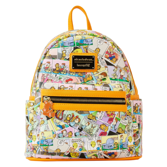 Garfield - Comic Strip 10" Faux Leather Mini Backpack