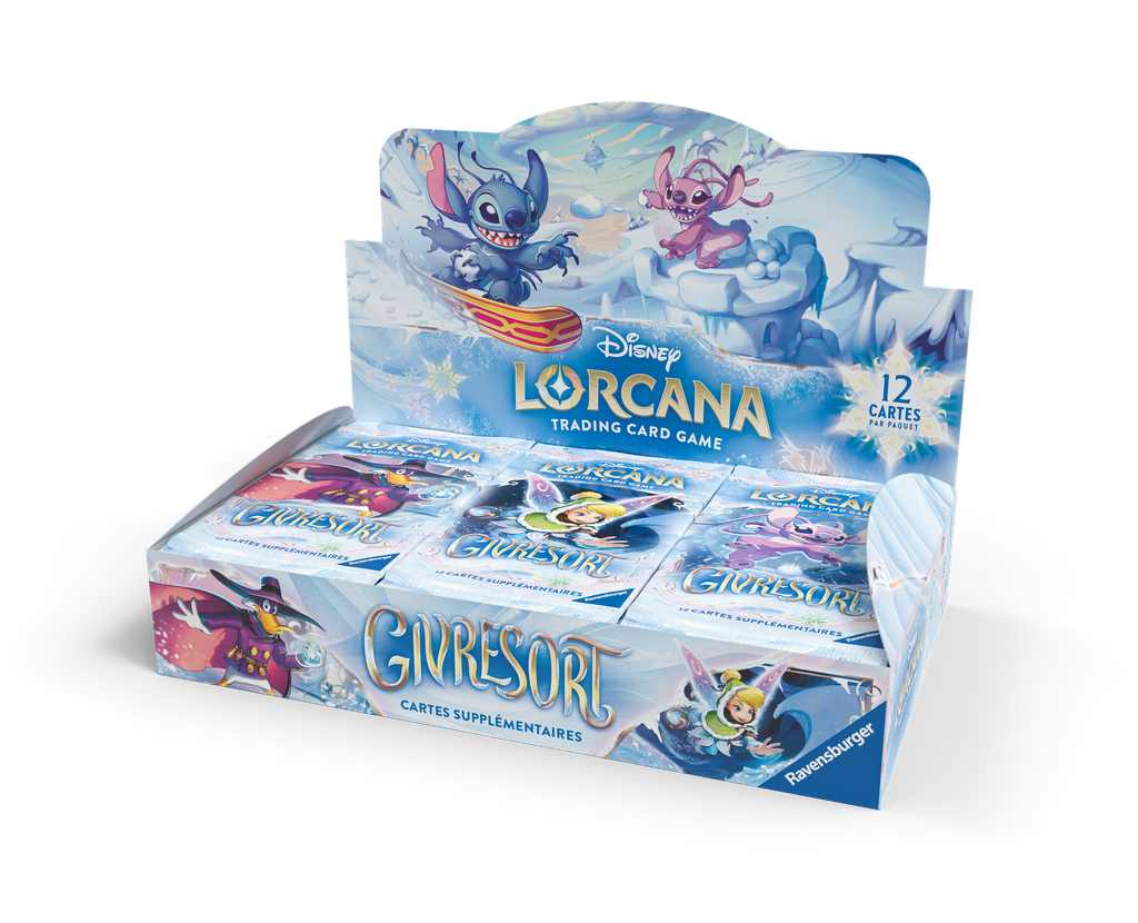 Disney Lorcana : Set 11 - Givresort - Booster Pack - Display (x24) - FR