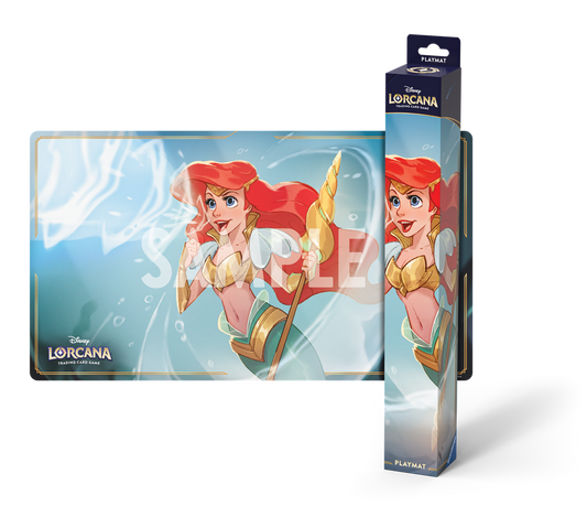 Disney Lorcana : Set 11 - Foil Neoprene Mat B (Ariel Sonic) - MLV