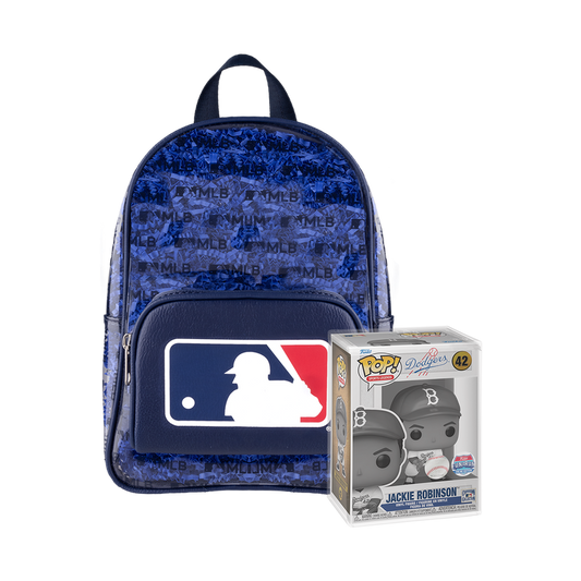 Limited Edition Bundle - MLB Stadium Mini Backpack and Pop! Jackie Robinson