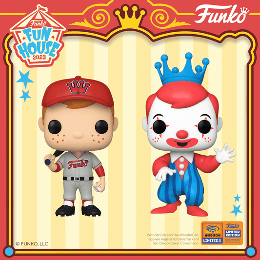 WonderCon 2023 Reveals: Welcome to the Fun House! Pop - Freddy Funko as Clown L.E. 1500