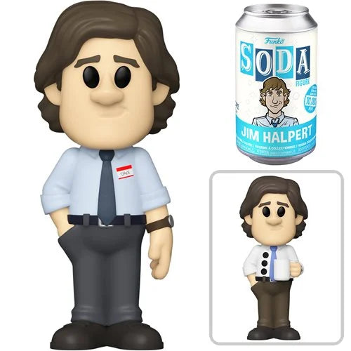 The Office Jim Halpert Vinyl Soda Figure
